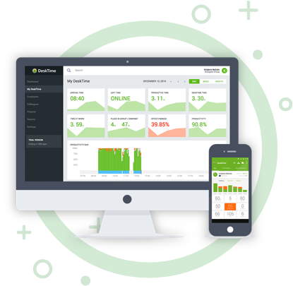 Software de control horario y de Teletrabajo